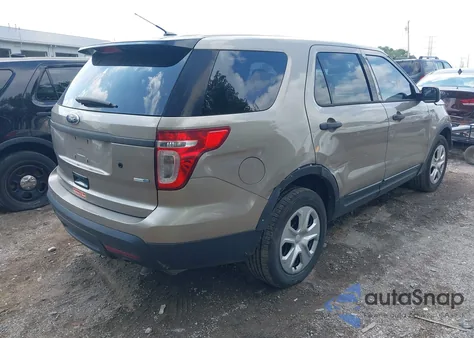 2014 Ford Police Interceptor from USA, damaged, VIN 1FM5K8AR2EGC26109